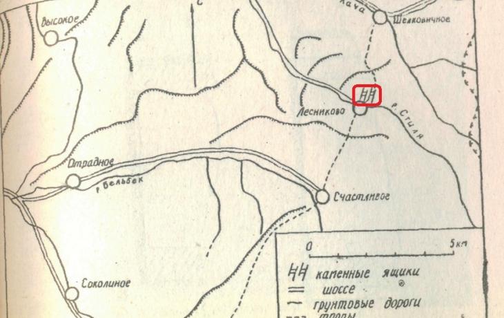 BAHCHISARAI. KORDON LESNIKOVO